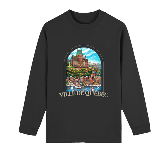 Chandail à manches longues "Ville de Québec"